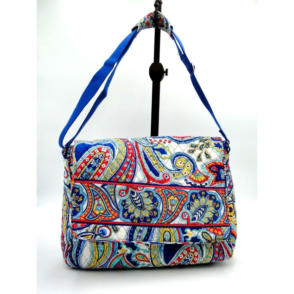 Vera Bradley‎ Retired Marina Paisley Adjustable Strap Shoulder Bag